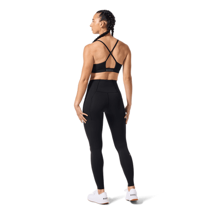 Black Drive Thin Strap Sports Bra