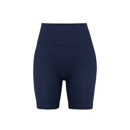 Women's Night Navy U High-Rise Matte Short 6"