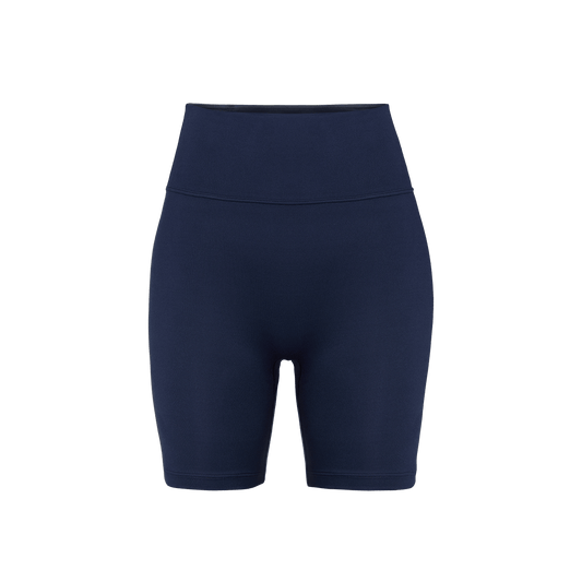 Women's Night Navy U High-Rise Matte Short 6"