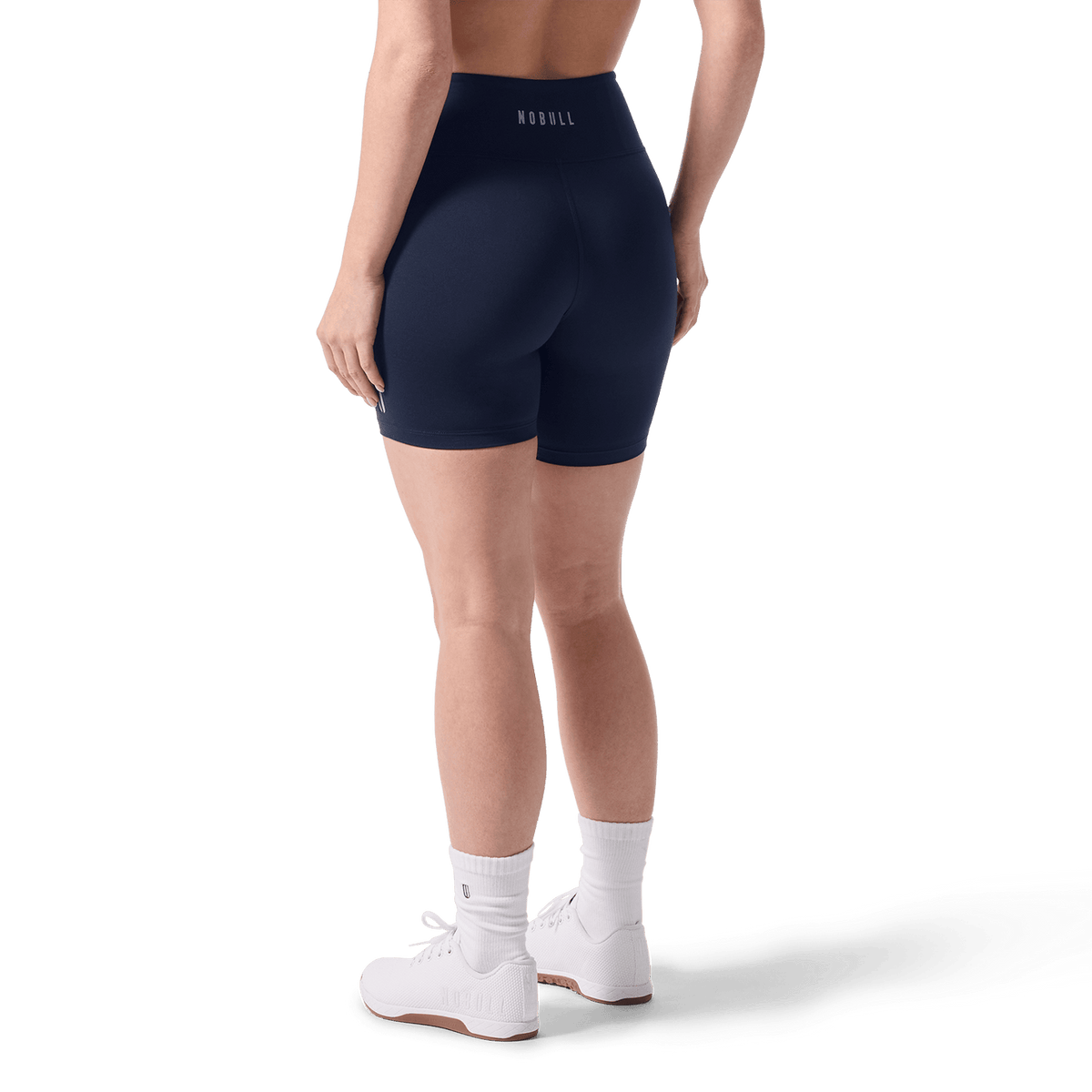Women's Night Navy U High-Rise Matte Short 6"