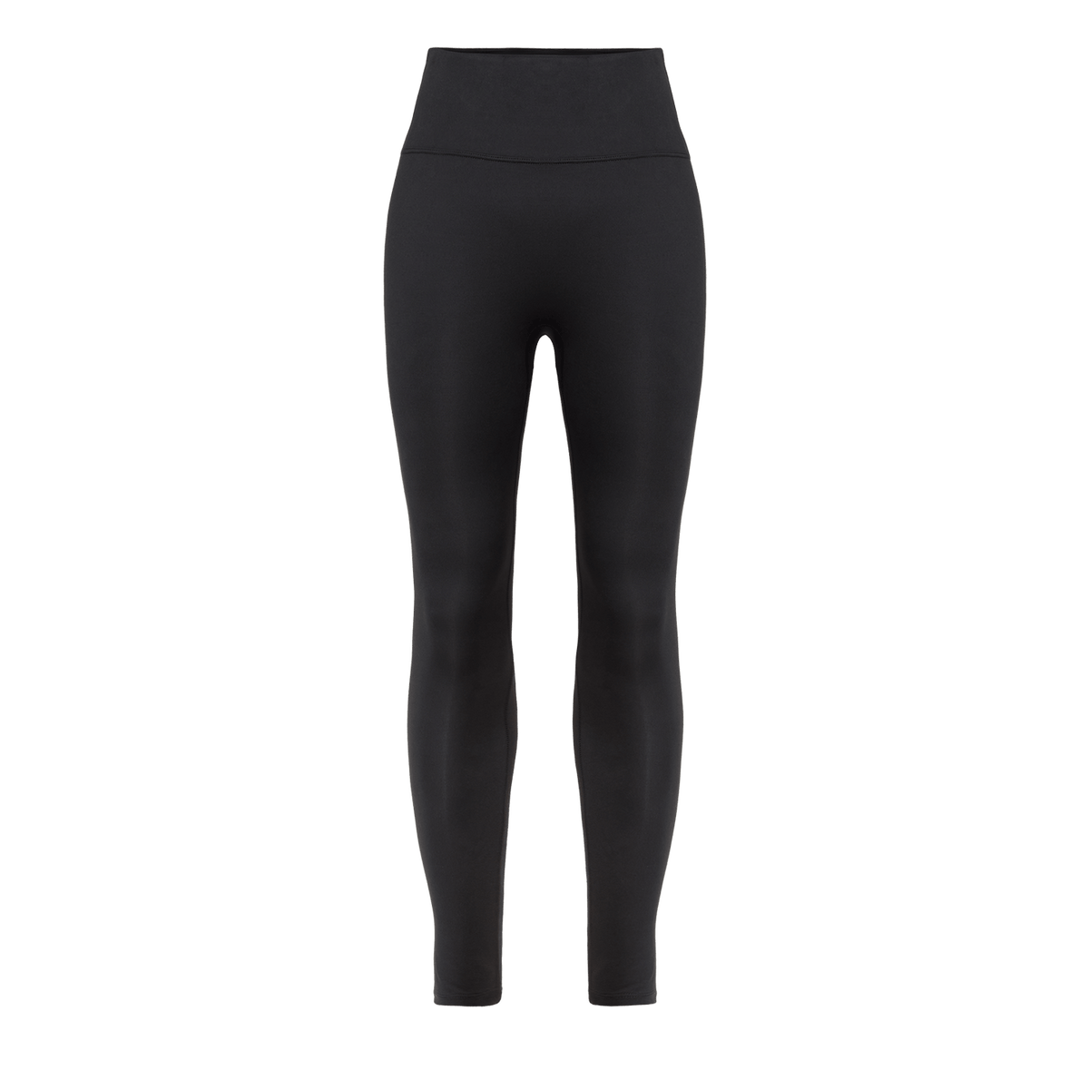 Women's Black U High-Rise Matte Tights 25"