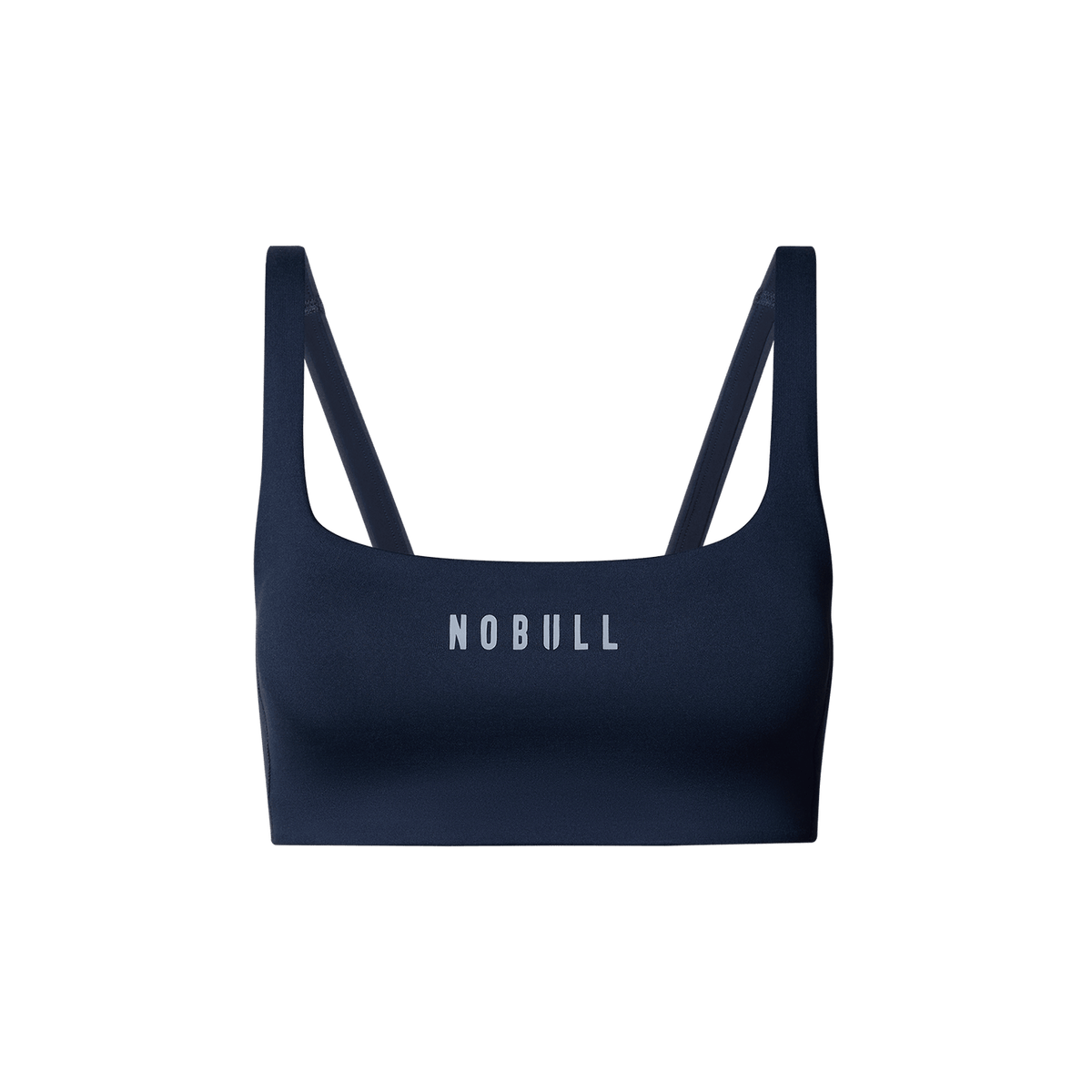 Night Navy NOBULL Matte Square Neck Sports Bra