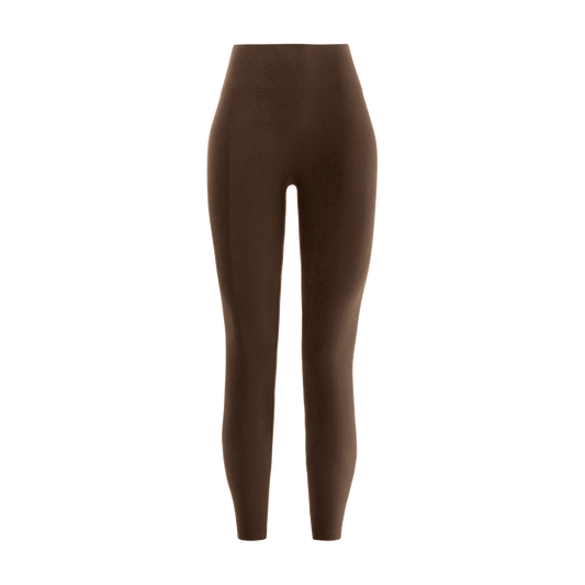 Women's Chocolate 25" High-Rise Matte Leggings