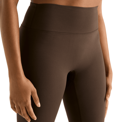 Women's Chocolate 25" High-Rise Matte Leggings