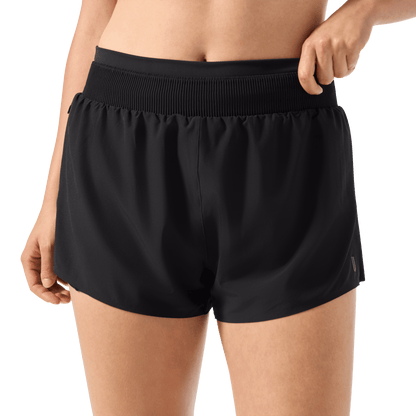 Women's Black Drive 2-in-1 Short 3"