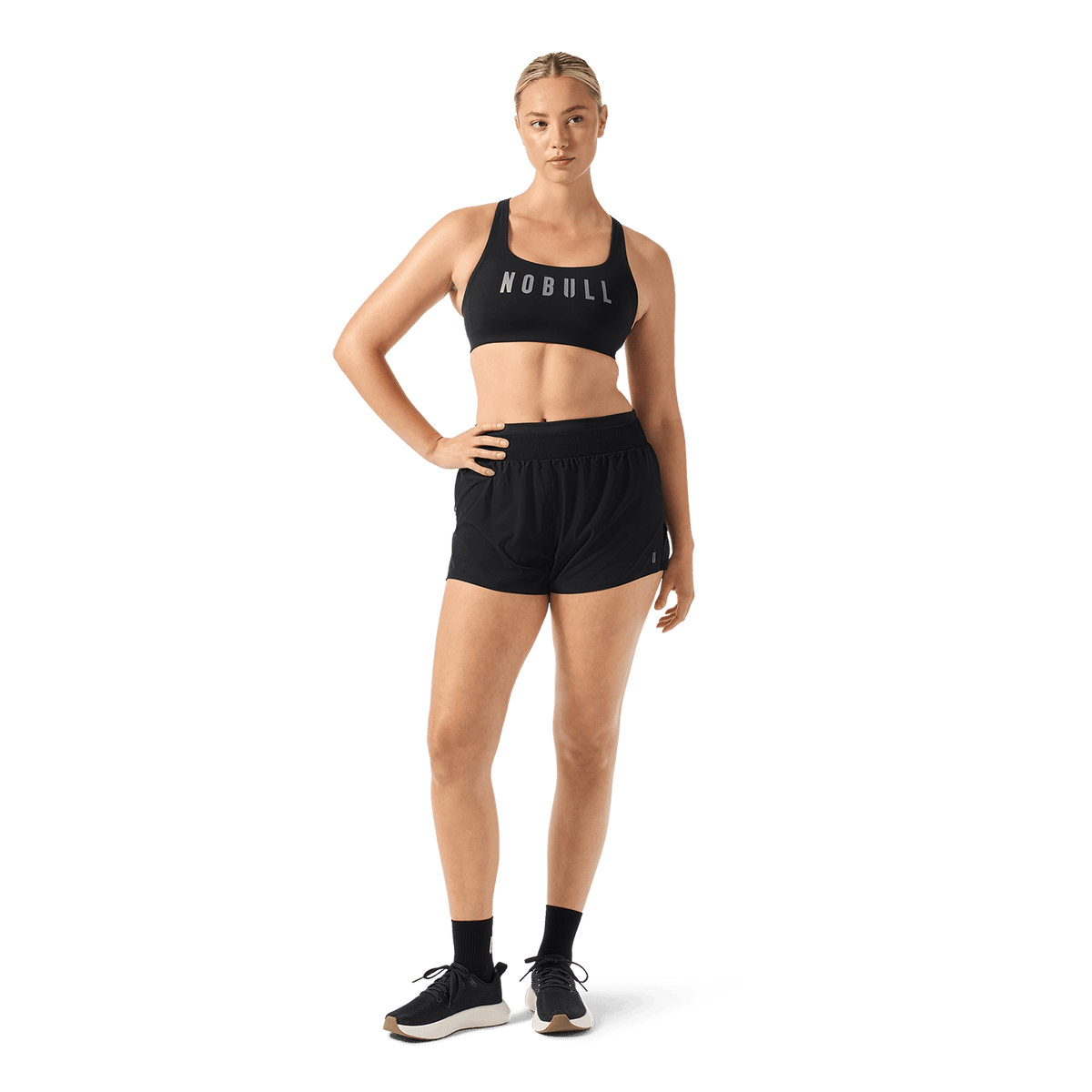 Women's Black Drive 2-in-1 Short 3"