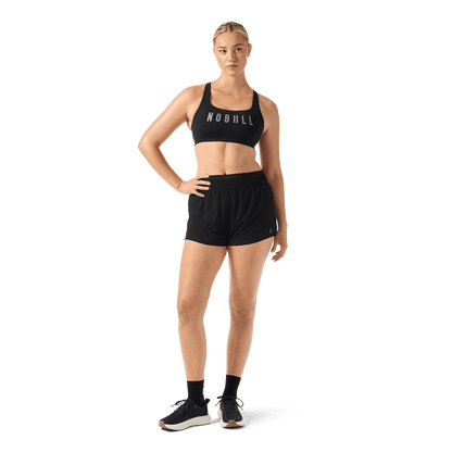 Women's Black Drive 2-in-1 Short 3"