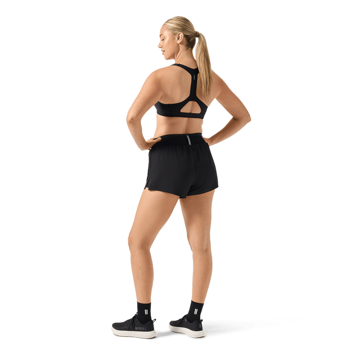 Women's Black Drive 2-in-1 Short 3"