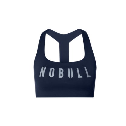 Night Navy NOBULL Drive Racerback Sports Bra