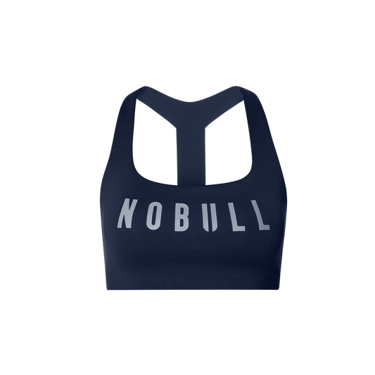 Night Navy NOBULL Drive Racerback Sports Bra