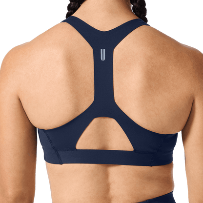 Night Navy NOBULL Drive Racerback Sports Bra