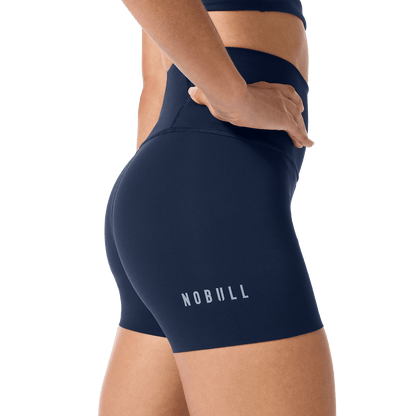 Women's Night Navy High-Rise Drive Short 4"