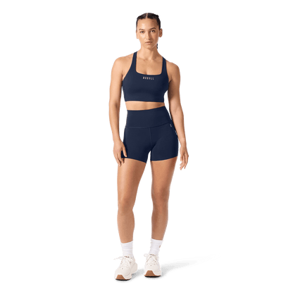 Women's Night Navy High-Rise Drive Short 4"