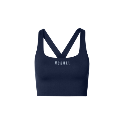 Night Navy NOBULL Drive Longline Sports Bra