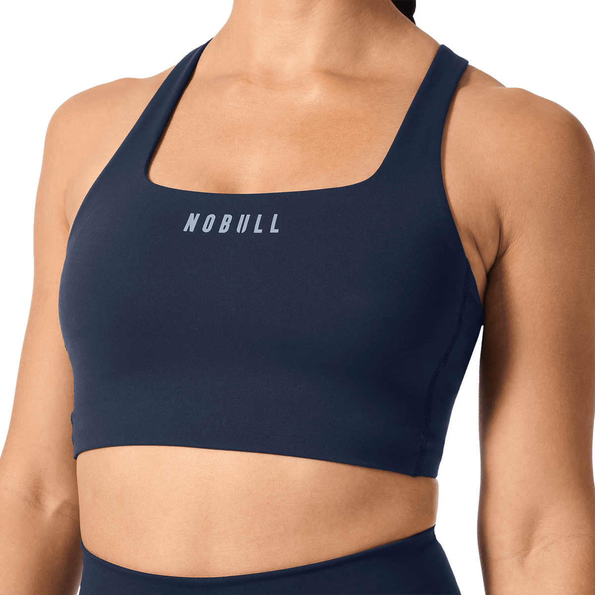 Night Navy NOBULL Drive Longline Sports Bra