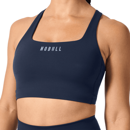 Night Navy NOBULL Drive Longline Sports Bra