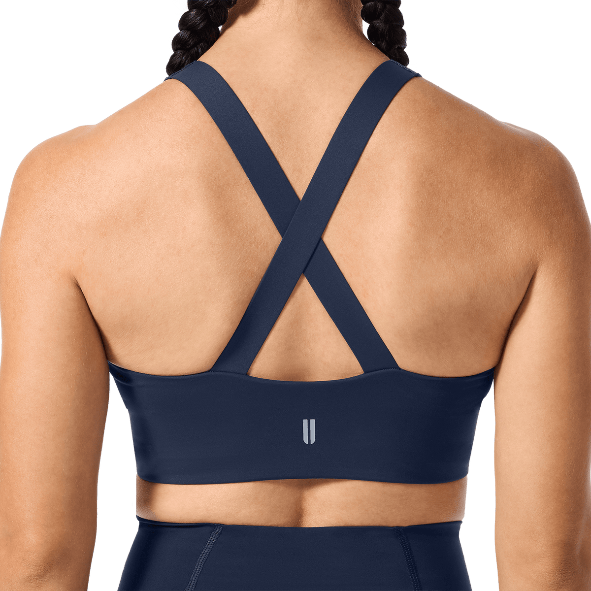 Night Navy NOBULL Drive Longline Sports Bra