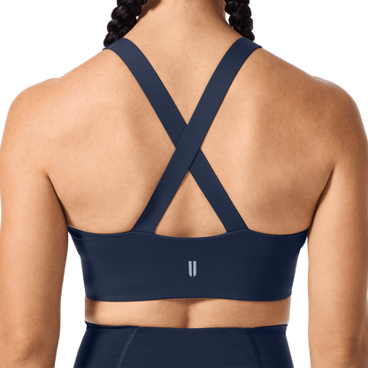 Night Navy NOBULL Drive Longline Sports Bra
