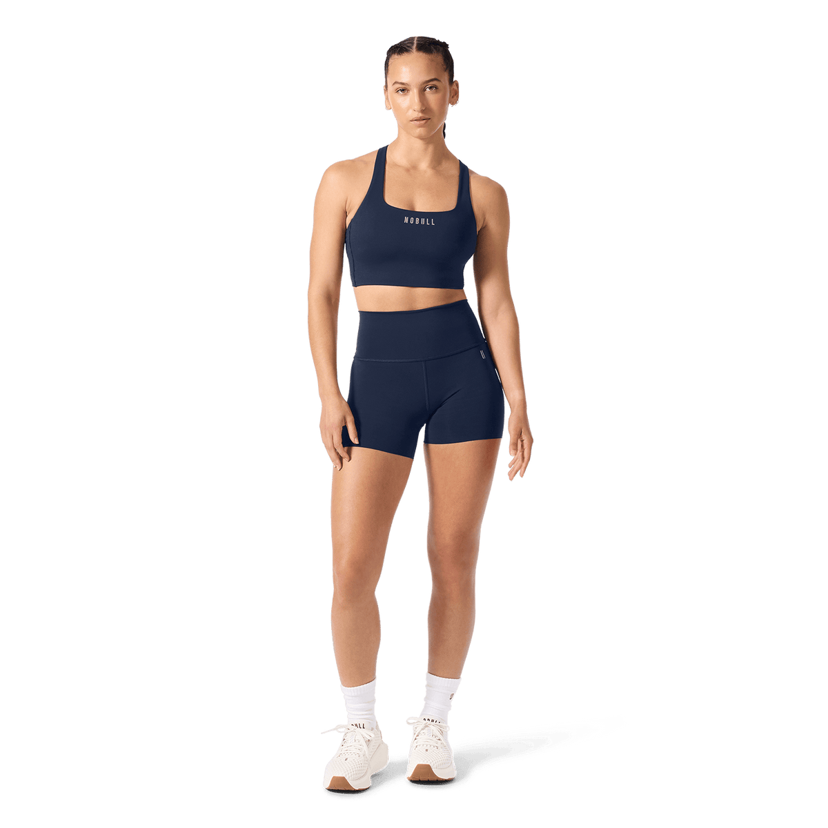 Night Navy NOBULL Drive Longline Sports Bra