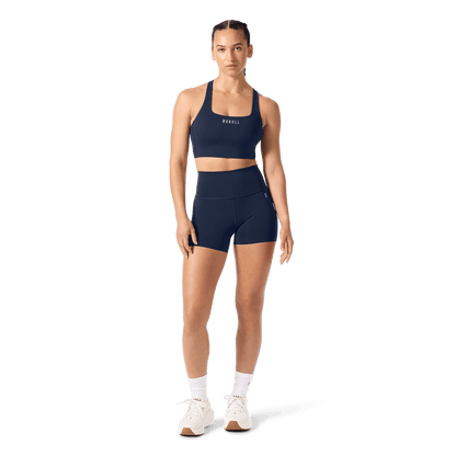 Night Navy NOBULL Drive Longline Sports Bra