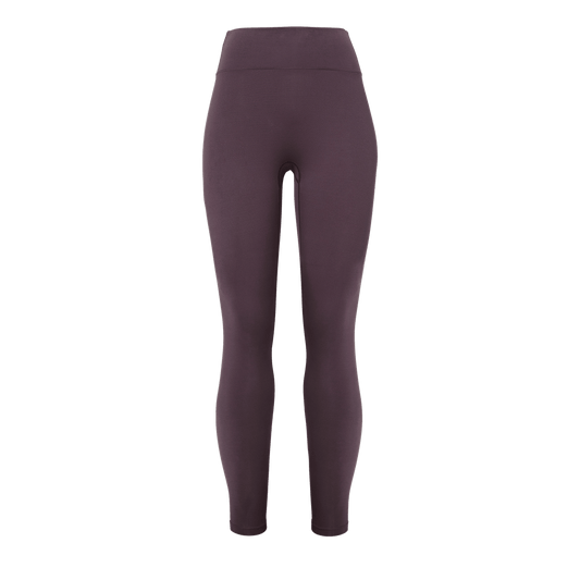 Women's Black Plum 28" High-Rise Matte Leggings