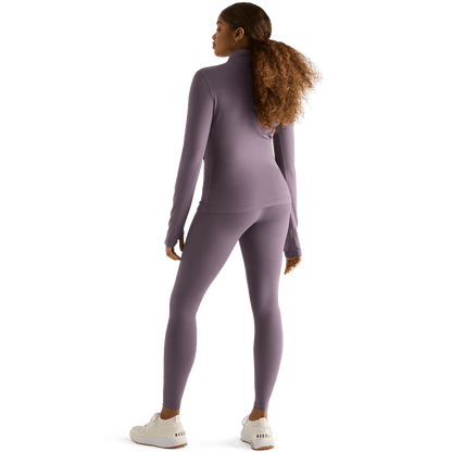 Women's Black Plum 28" High-Rise Matte Leggings