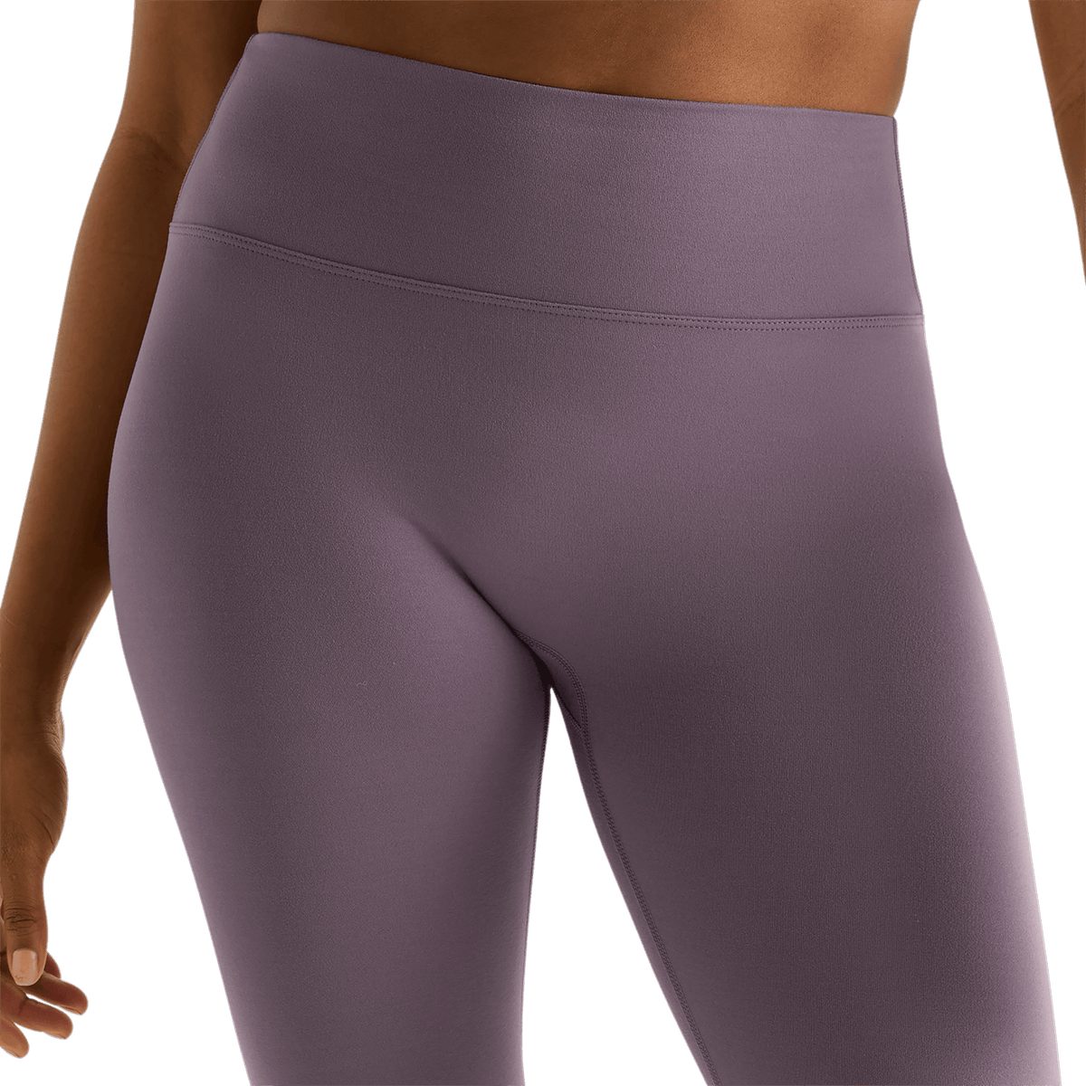 Women's Black Plum 28" High-Rise Matte Leggings