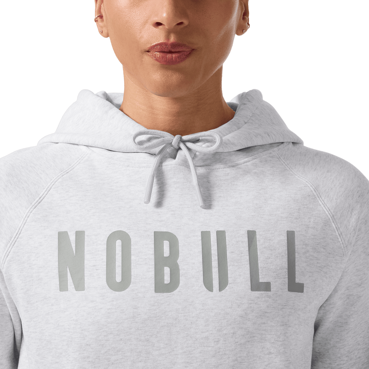 Women's Light Grey Heather NOBULL Hoodie