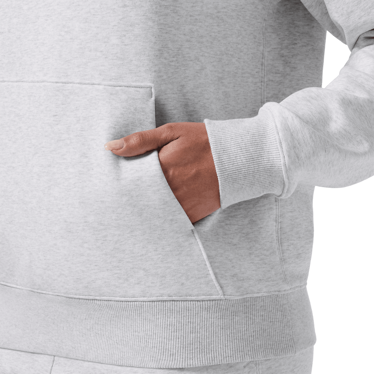 Women's Light Grey Heather NOBULL Hoodie