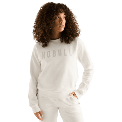 Women's Cream NOBULL Crew