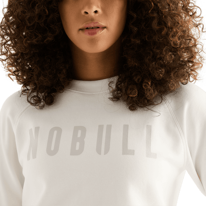 Women's Cream NOBULL Crew