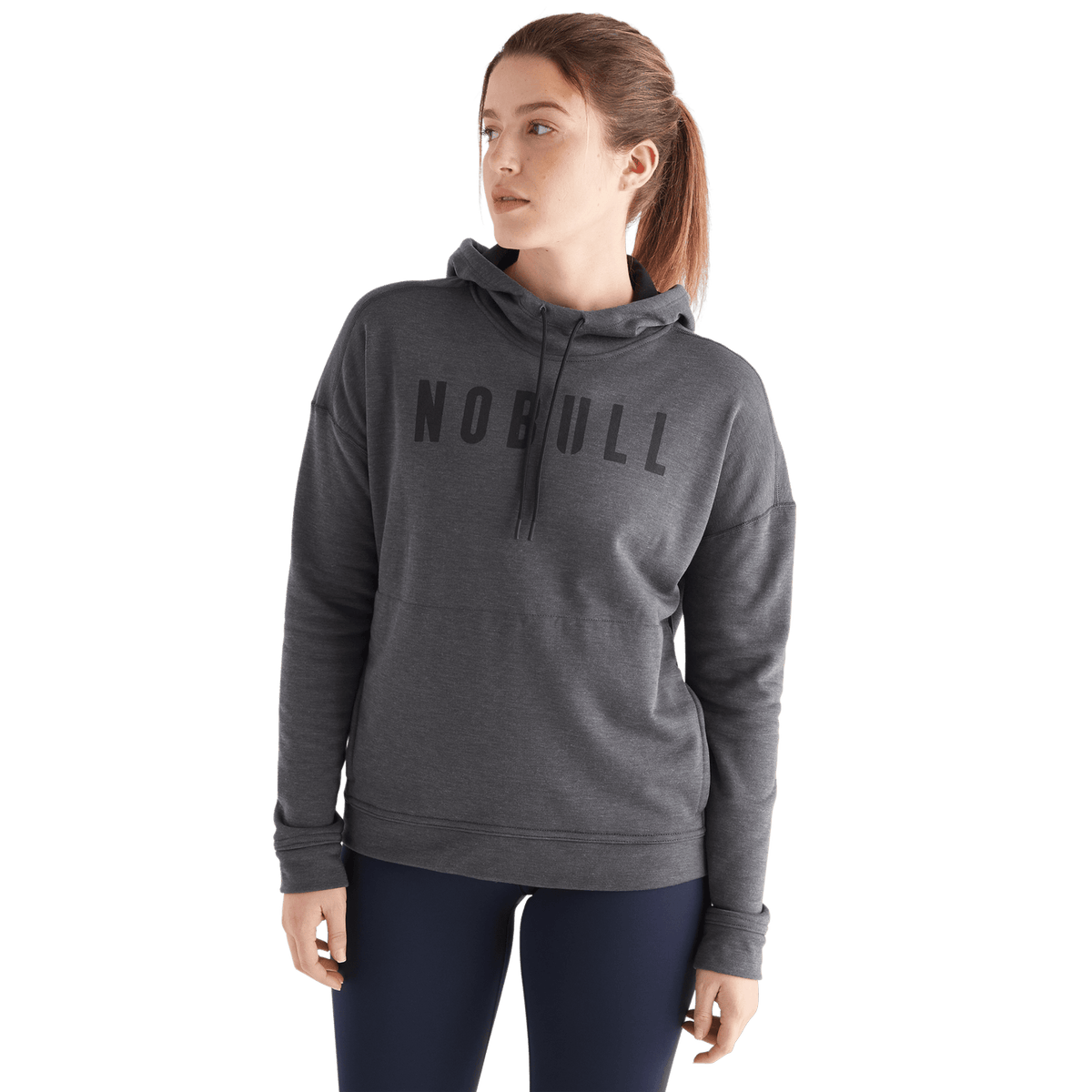 Women's Charcoal NOBULL Hoodie