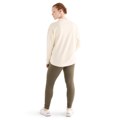 Women's Ivory NOBULL Crew Sweatshirt