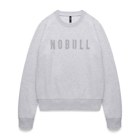 Women's Light Grey Heather NOBULL Crew