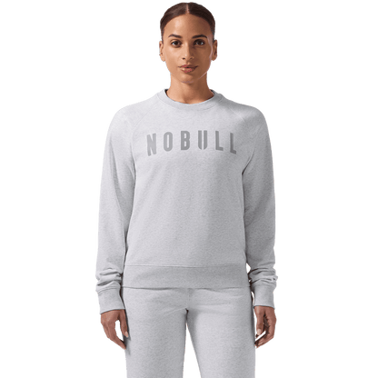 Women's Light Grey Heather NOBULL Crew