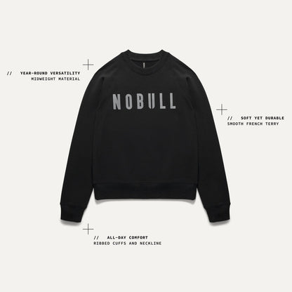 Women's Light Grey Heather NOBULL Crew