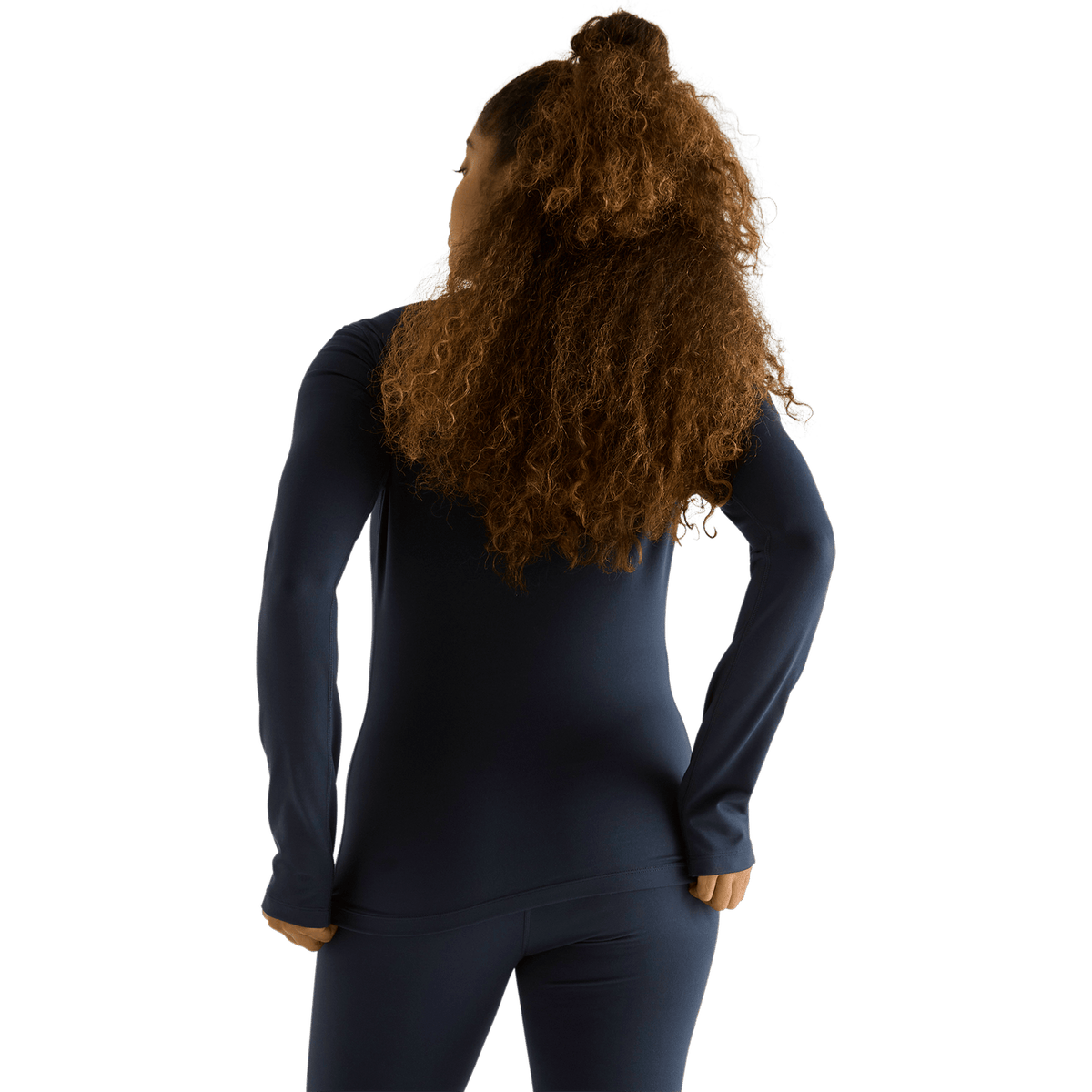 Women's Night Navy Matte Zip-Up Jacket
