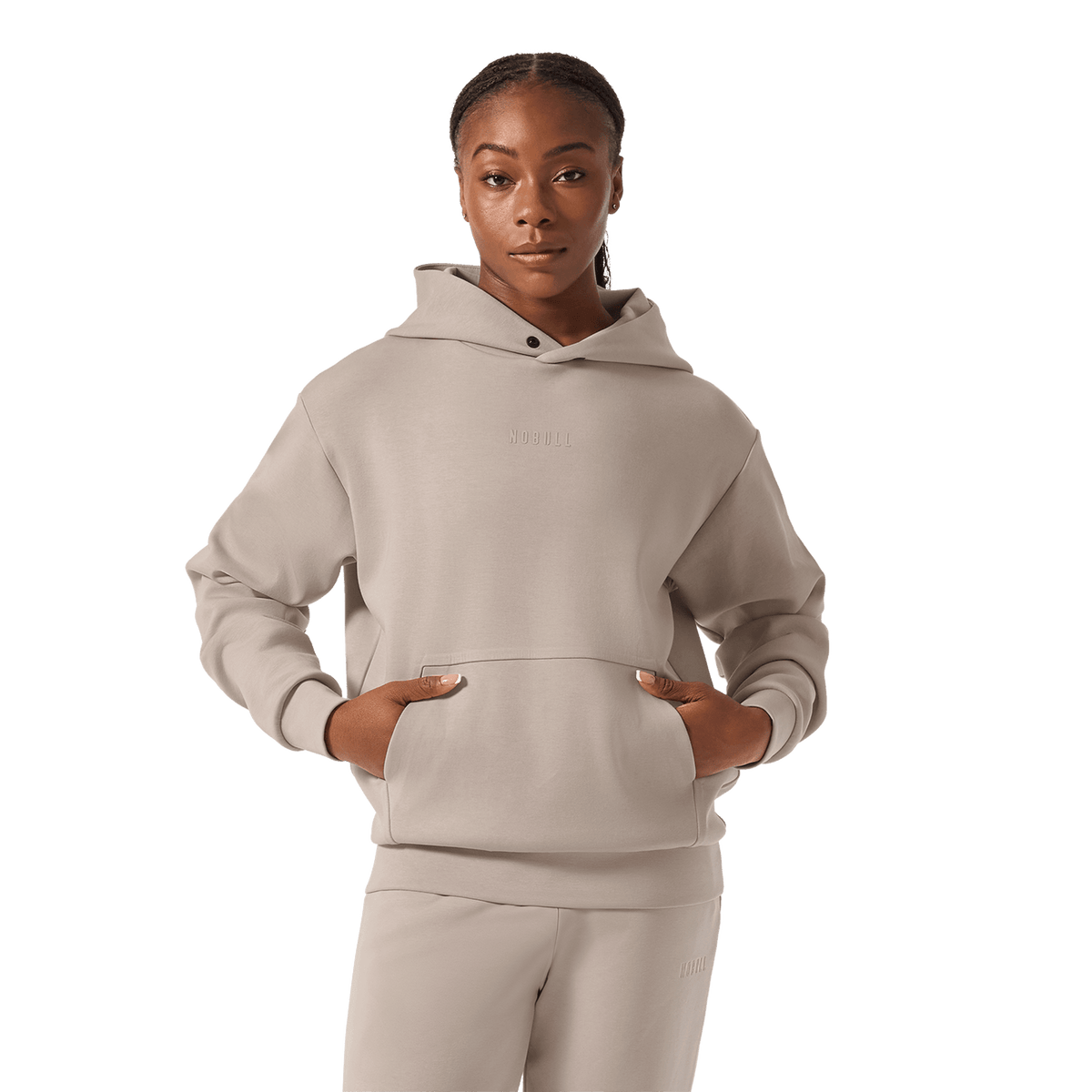 Women's Taupe Elements Hoodie