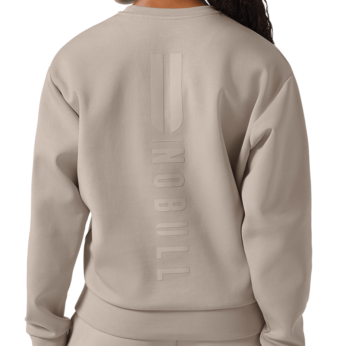 Women's Taupe Elements Crew Sweatshirt