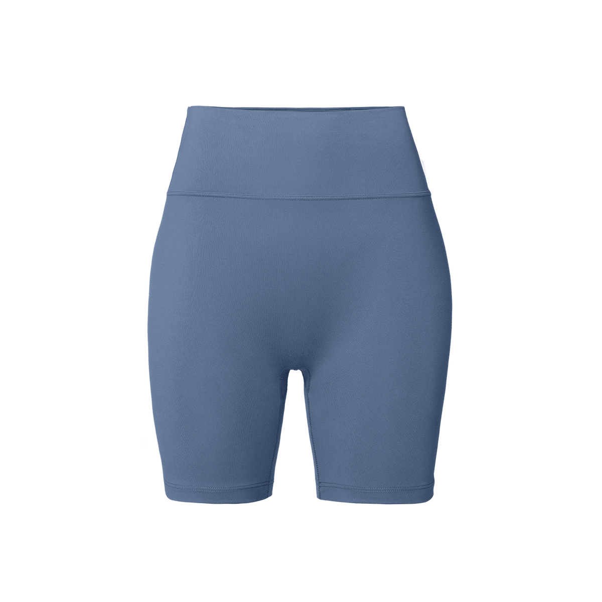 Women's Dusty Blue U High-Rise Matte Short 6"