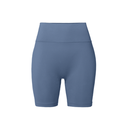 Women's Dusty Blue U High-Rise Matte Short 6"