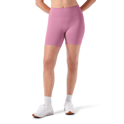 Women's Soft Pink U High-Rise Matte Short 6"