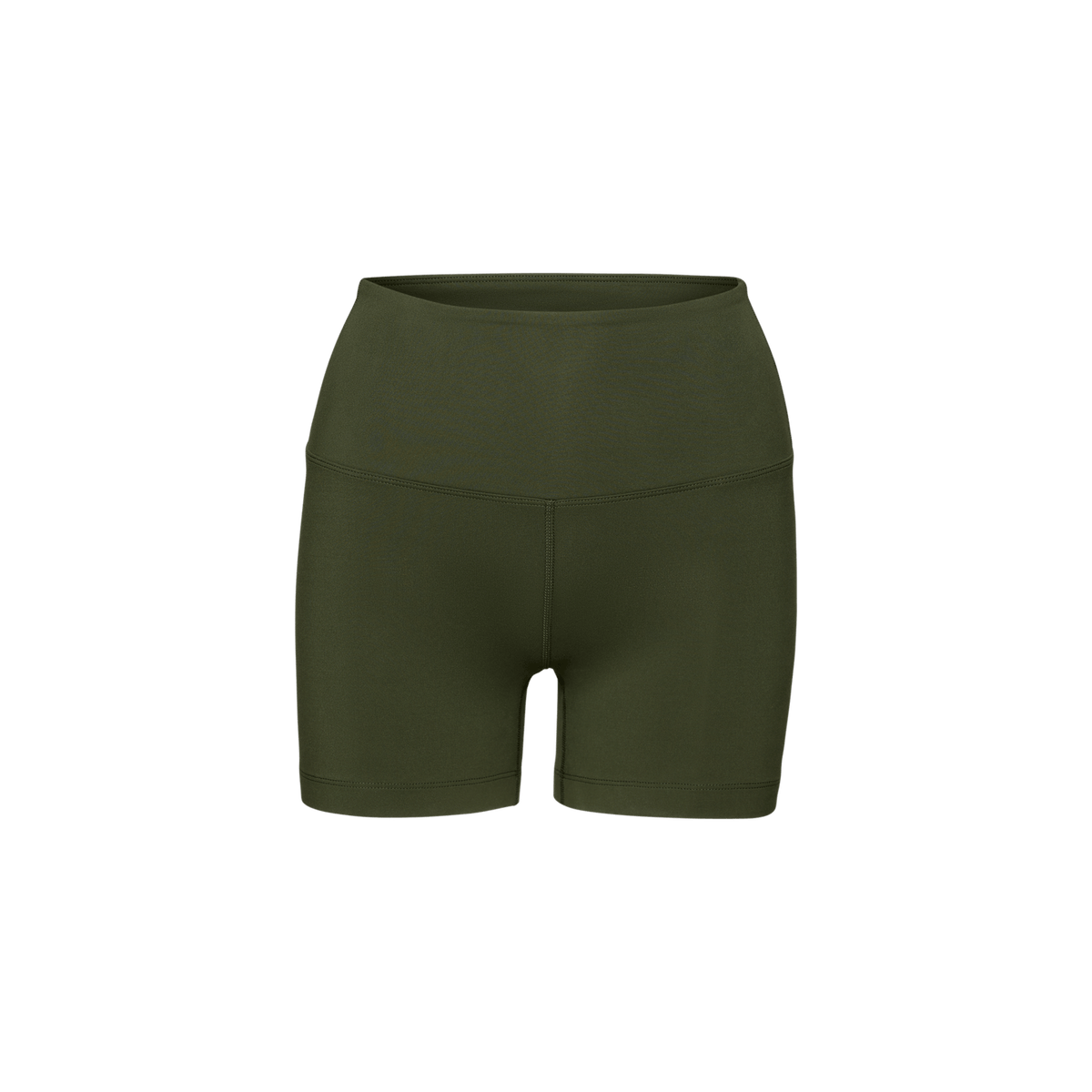 Women's Dark Army 4" High-Rise Matte Short