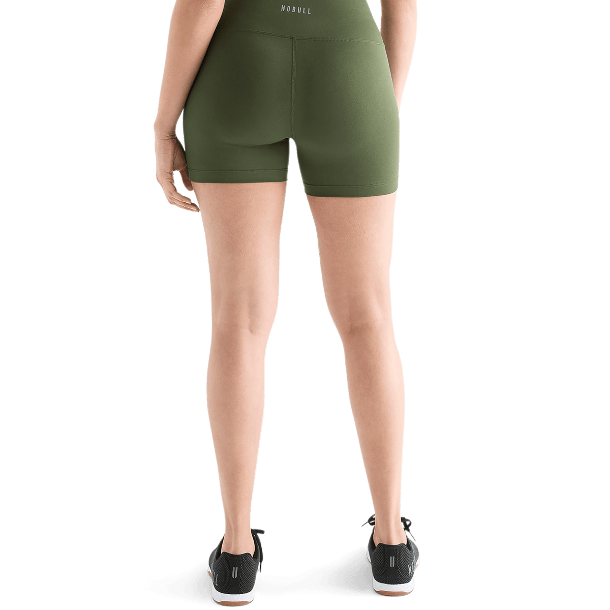 Women's Dark Army 4" High-Rise Matte Short