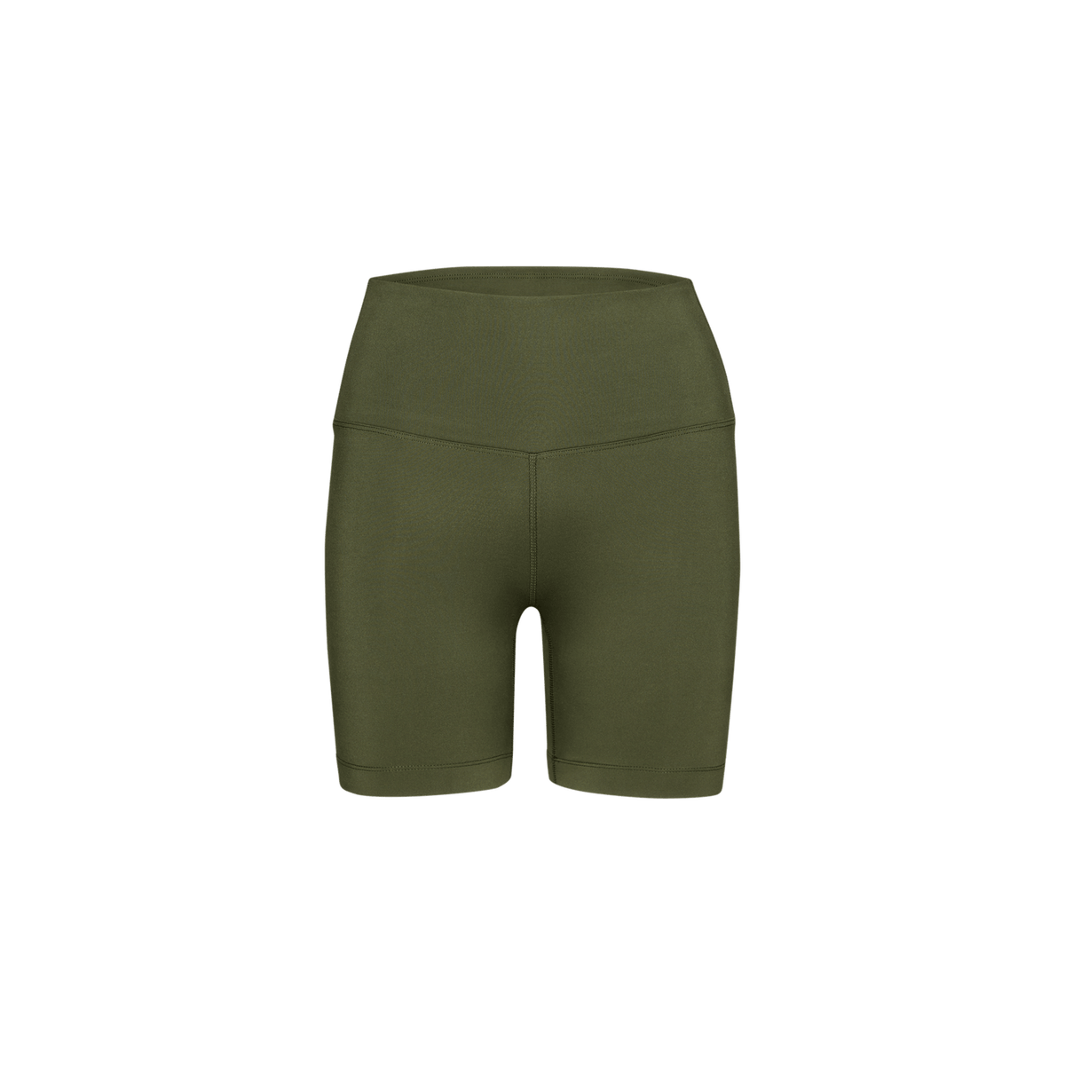 Women's Dark Army 6" High-Rise Matte Short