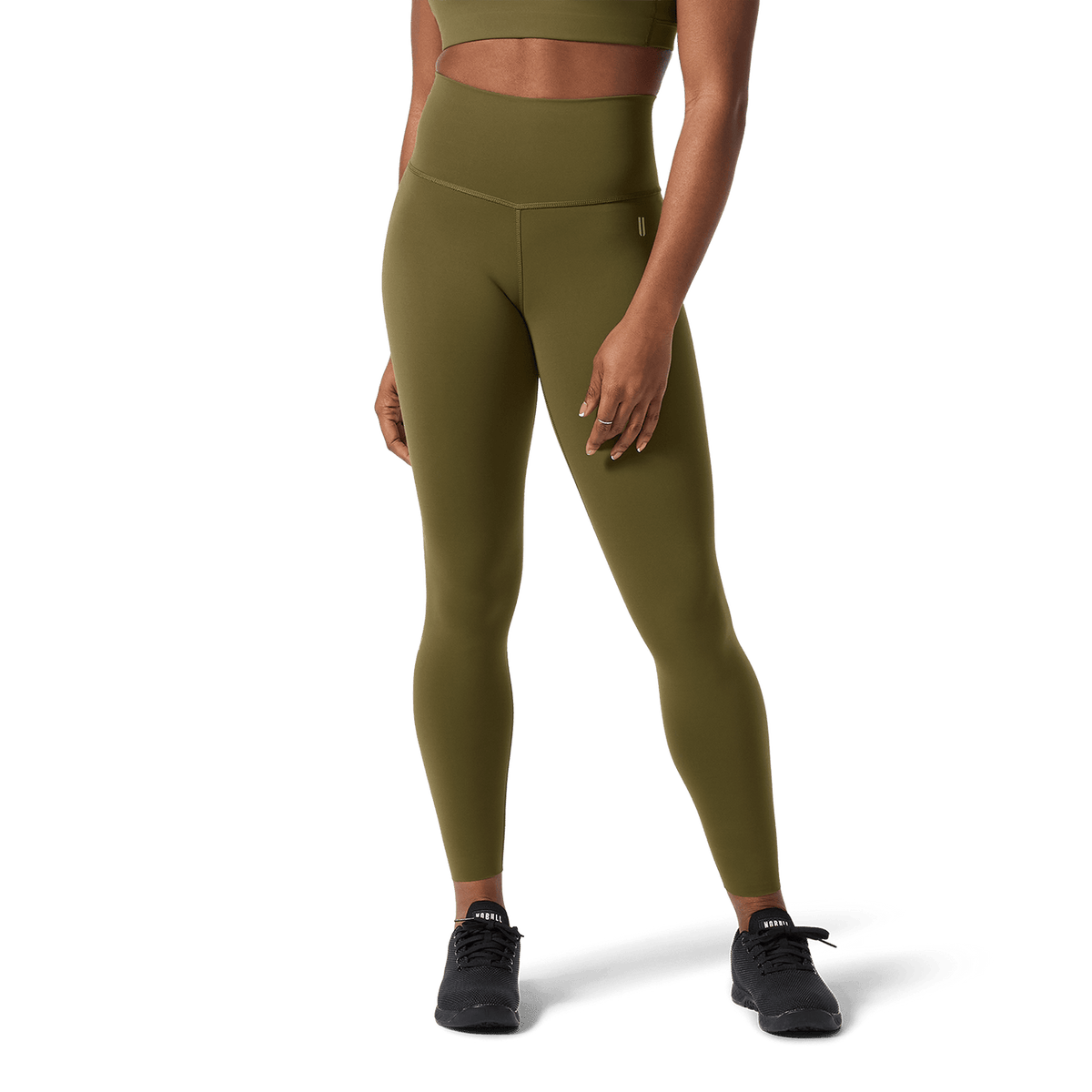 Women's Tactical Green High-Rise Drive Tight 25"