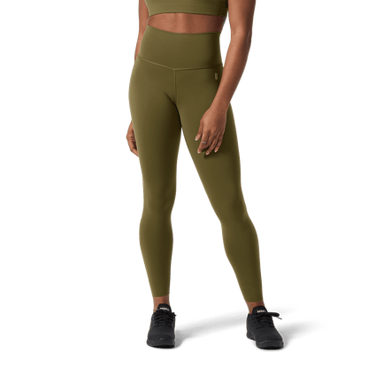 Women's Tactical Green High-Rise Drive Tight 25"