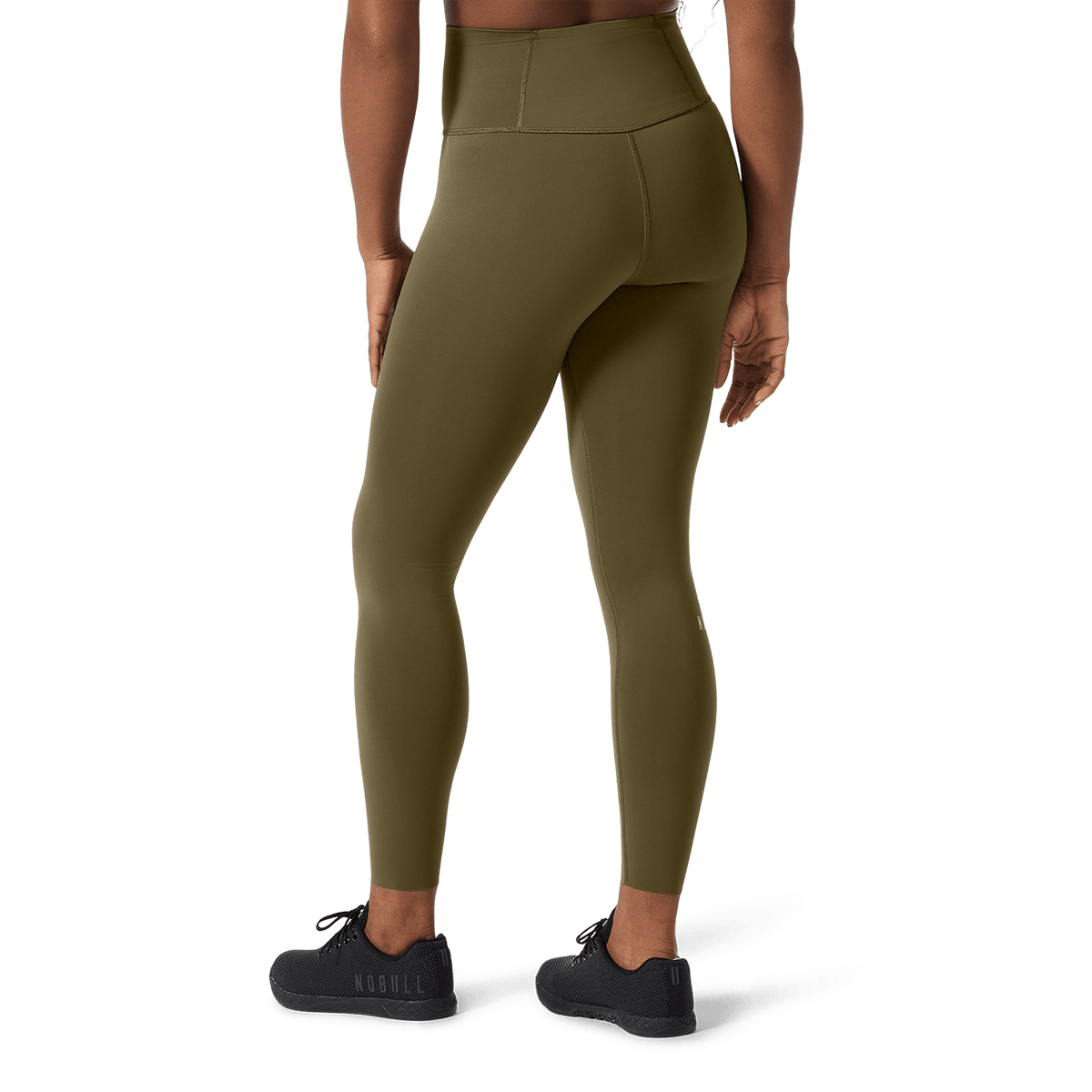 Women's Tactical Green High-Rise Drive Tight 25"