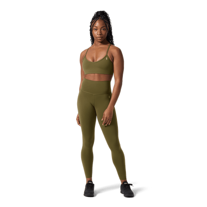 Women's Tactical Green High-Rise Drive Tight 25"