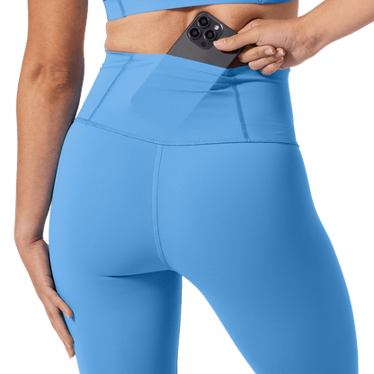 Women's Light Blue High-Rise Drive Tight 25"